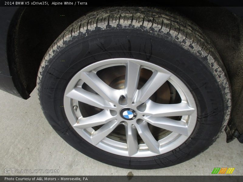Alpine White / Terra 2014 BMW X5 xDrive35i