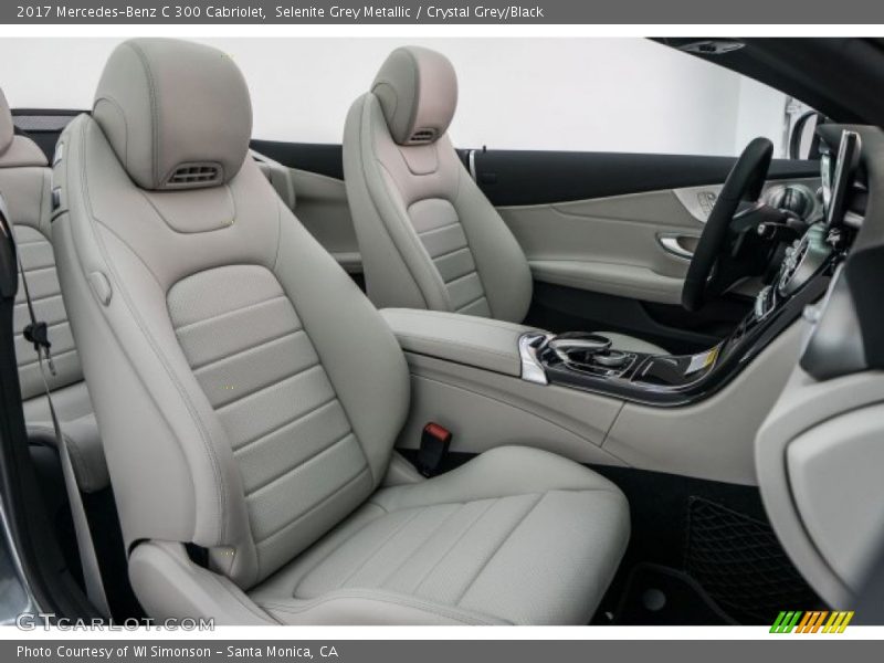 Selenite Grey Metallic / Crystal Grey/Black 2017 Mercedes-Benz C 300 Cabriolet