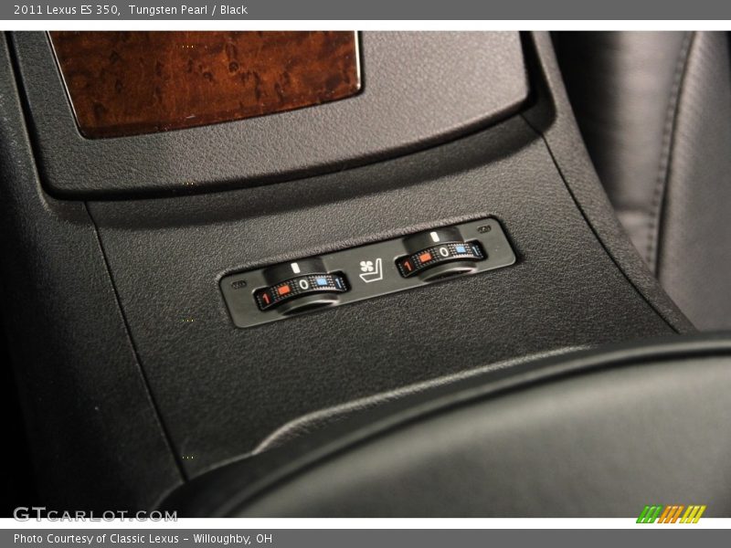 Tungsten Pearl / Black 2011 Lexus ES 350