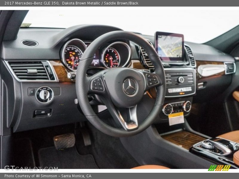 Dakota Brown Metallic / Saddle Brown/Black 2017 Mercedes-Benz GLE 350
