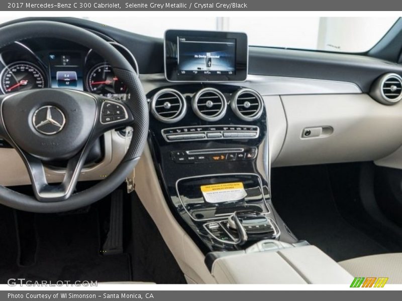 Dashboard of 2017 C 300 Cabriolet