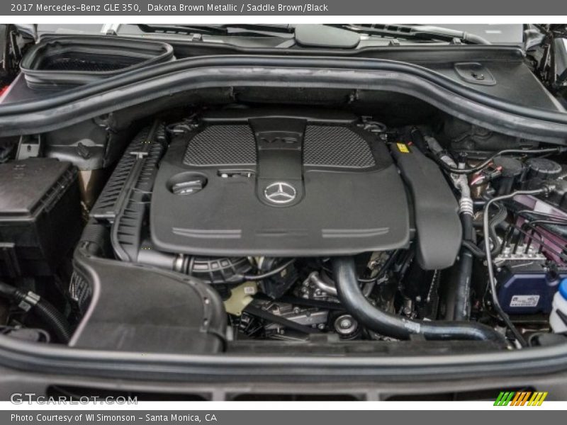 Dakota Brown Metallic / Saddle Brown/Black 2017 Mercedes-Benz GLE 350