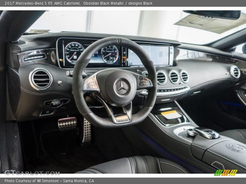 Dashboard of 2017 S 65 AMG Cabriolet