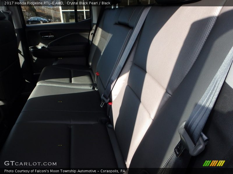 Rear Seat of 2017 Ridgeline RTL-E AWD