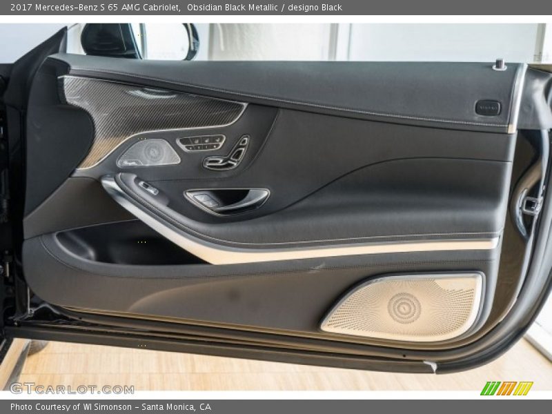 Door Panel of 2017 S 65 AMG Cabriolet