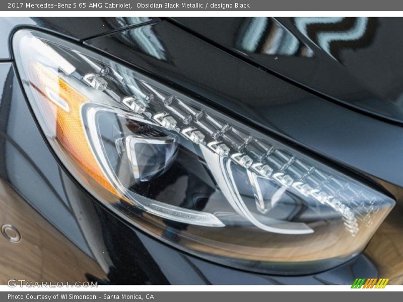 Obsidian Black Metallic / designo Black 2017 Mercedes-Benz S 65 AMG Cabriolet