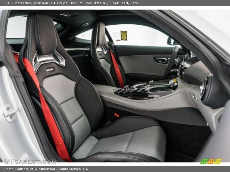  2017 AMG GT Coupe Silver Pearl/Black Interior