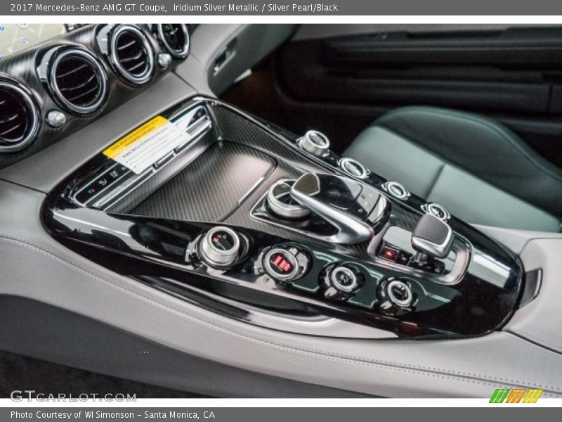 Controls of 2017 AMG GT Coupe