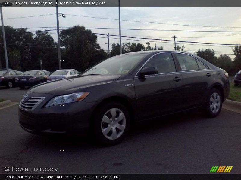 Magnetic Gray Metallic / Ash 2009 Toyota Camry Hybrid