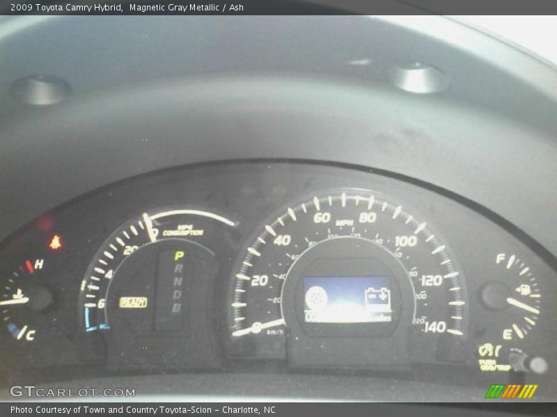 Magnetic Gray Metallic / Ash 2009 Toyota Camry Hybrid