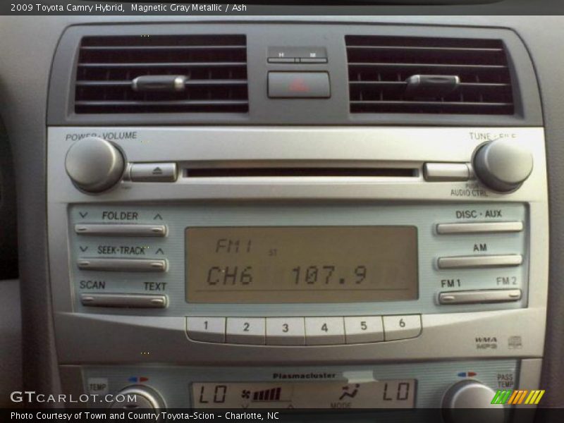 Magnetic Gray Metallic / Ash 2009 Toyota Camry Hybrid
