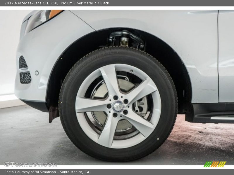 Iridium Silver Metallic / Black 2017 Mercedes-Benz GLE 350
