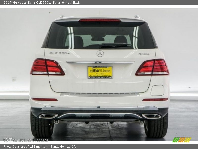 Polar White / Black 2017 Mercedes-Benz GLE 550e