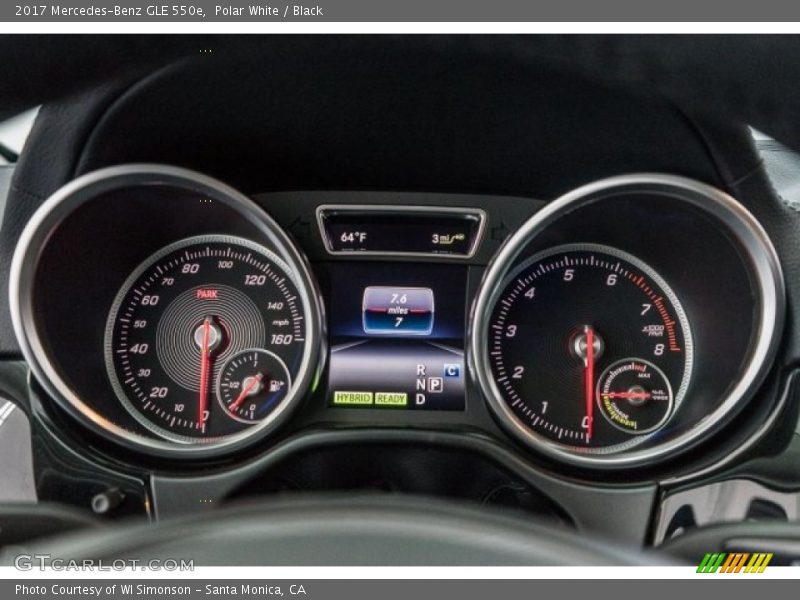 Polar White / Black 2017 Mercedes-Benz GLE 550e