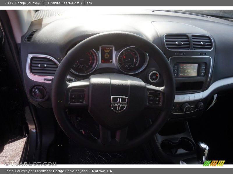 Granite Pearl-Coat / Black 2017 Dodge Journey SE