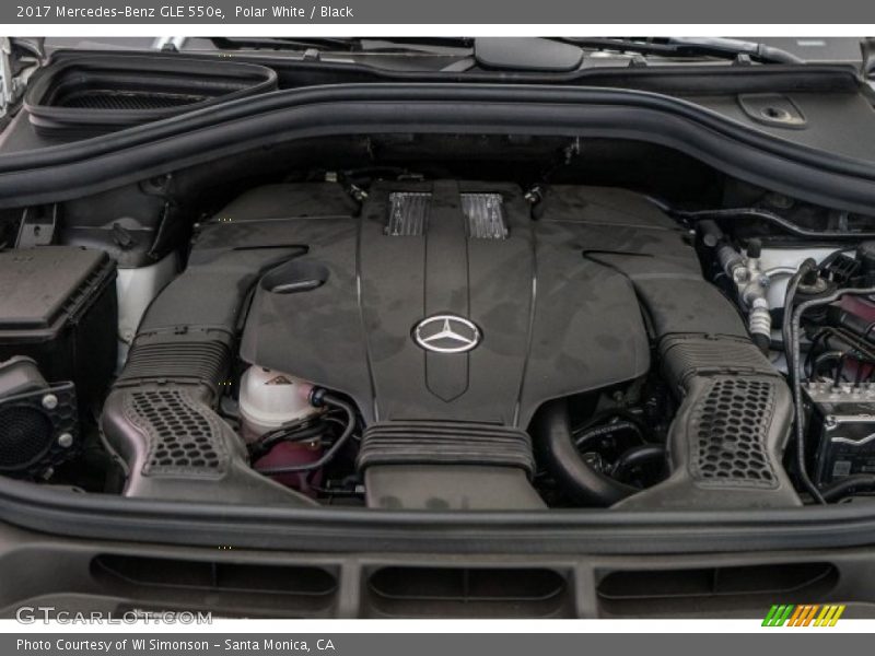 Polar White / Black 2017 Mercedes-Benz GLE 550e