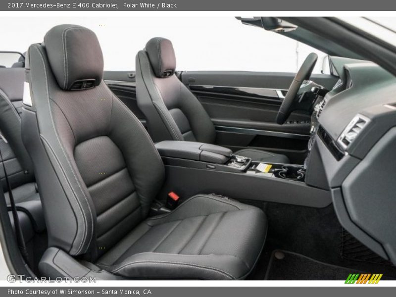 Polar White / Black 2017 Mercedes-Benz E 400 Cabriolet