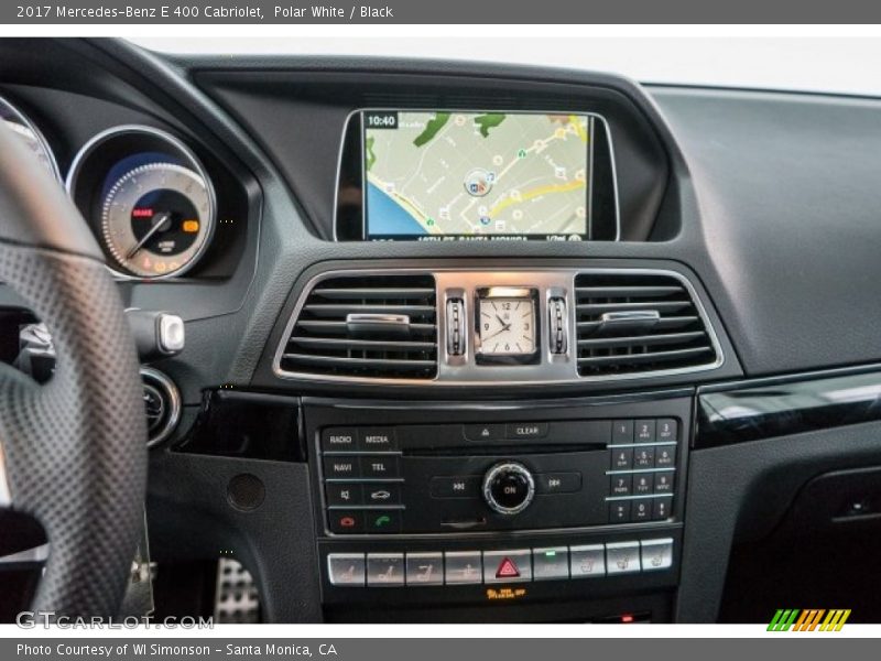 Polar White / Black 2017 Mercedes-Benz E 400 Cabriolet
