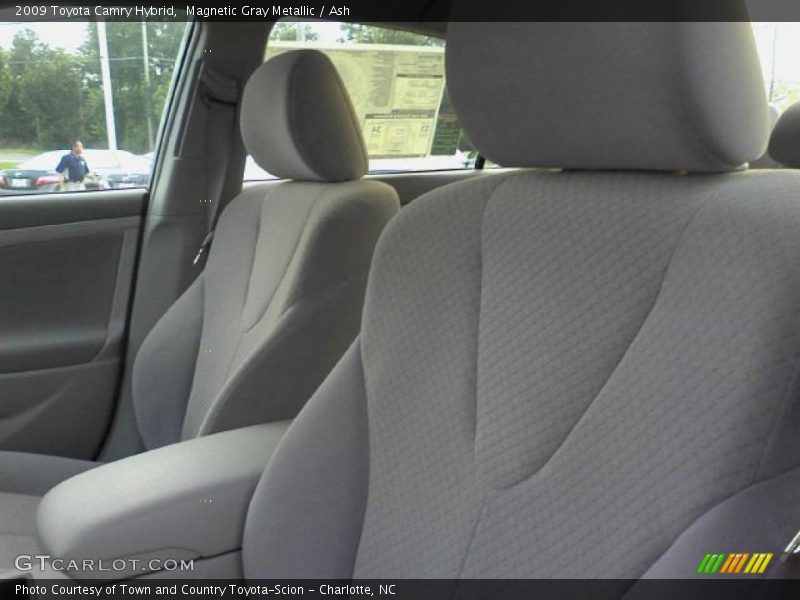 Magnetic Gray Metallic / Ash 2009 Toyota Camry Hybrid