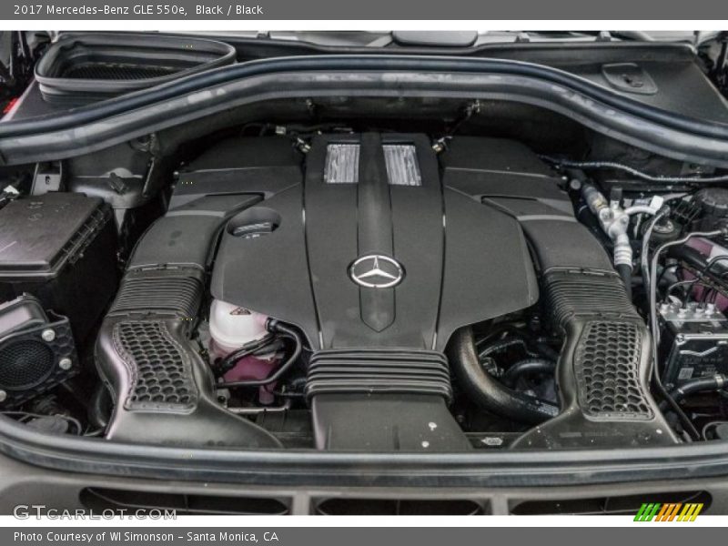 Black / Black 2017 Mercedes-Benz GLE 550e