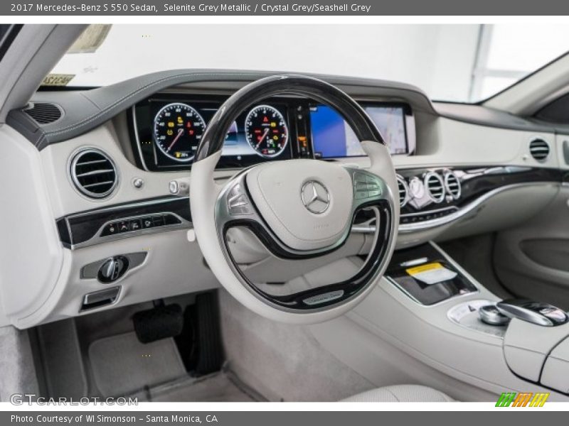 Dashboard of 2017 S 550 Sedan