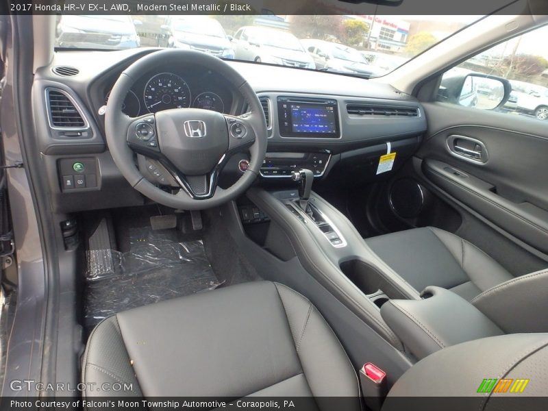  2017 HR-V EX-L AWD Black Interior