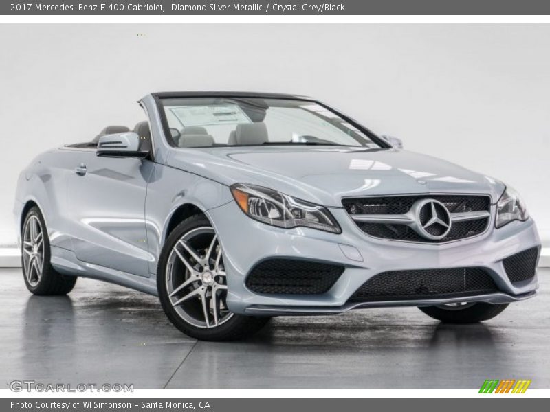 Front 3/4 View of 2017 E 400 Cabriolet