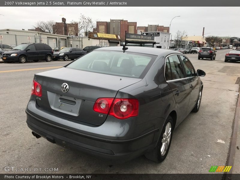 Platinum Grey Metallic / Anthracite 2007 Volkswagen Jetta 2.5 Sedan