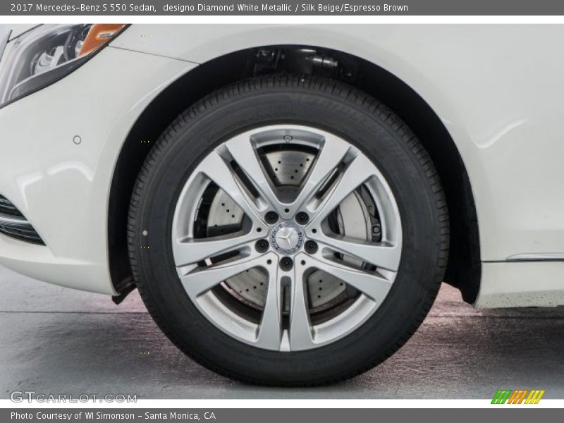  2017 S 550 Sedan Wheel