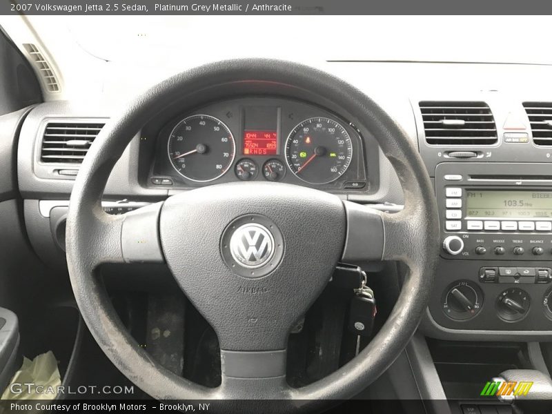 Platinum Grey Metallic / Anthracite 2007 Volkswagen Jetta 2.5 Sedan