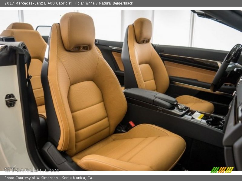  2017 E 400 Cabriolet Natural Beige/Black Interior
