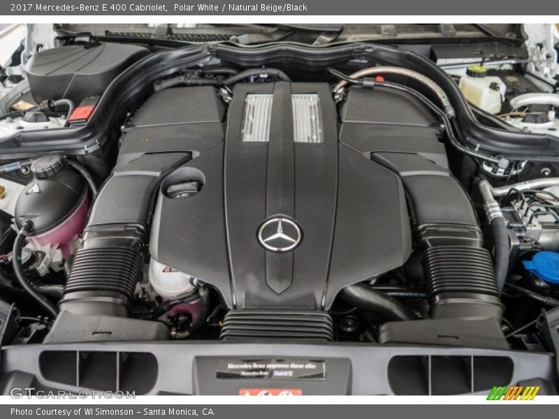  2017 E 400 Cabriolet Engine - 3.0 Liter Turbocharged DOHC 24-Valve VVT V6