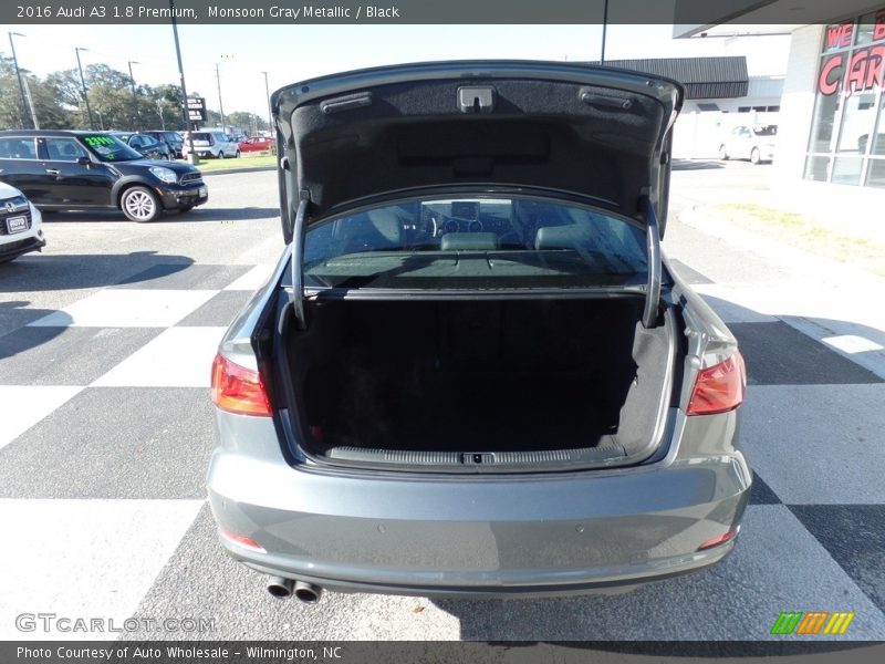 Monsoon Gray Metallic / Black 2016 Audi A3 1.8 Premium