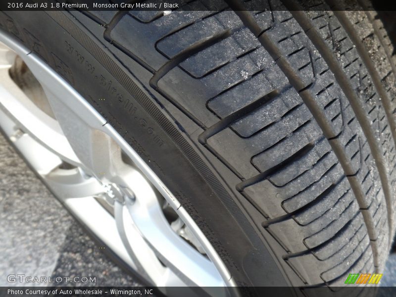 Monsoon Gray Metallic / Black 2016 Audi A3 1.8 Premium