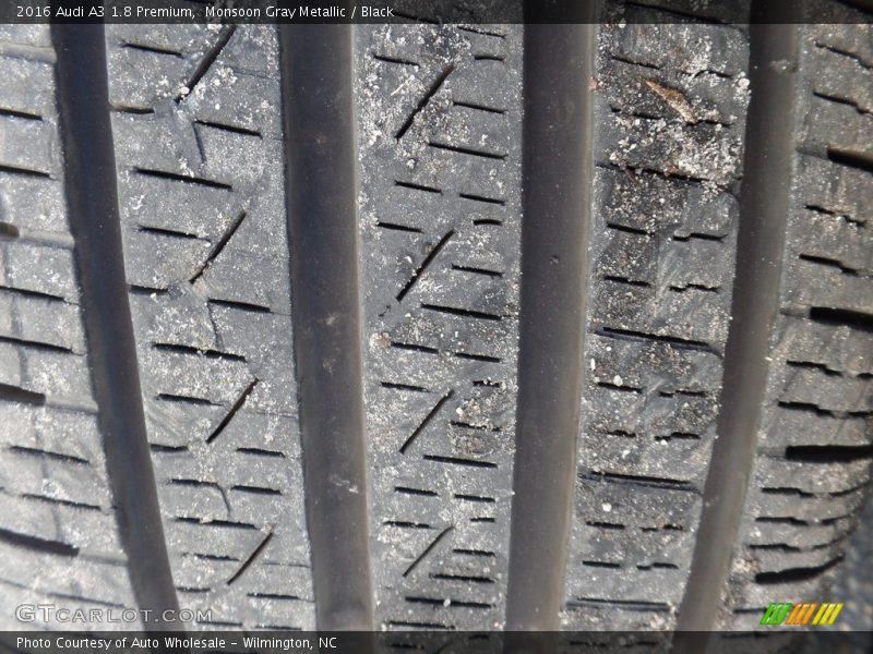 Monsoon Gray Metallic / Black 2016 Audi A3 1.8 Premium