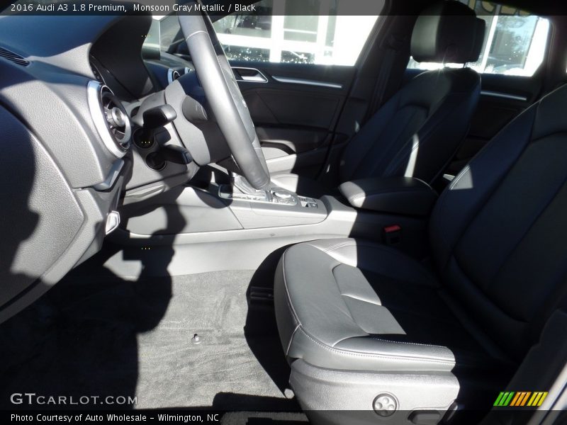 Monsoon Gray Metallic / Black 2016 Audi A3 1.8 Premium
