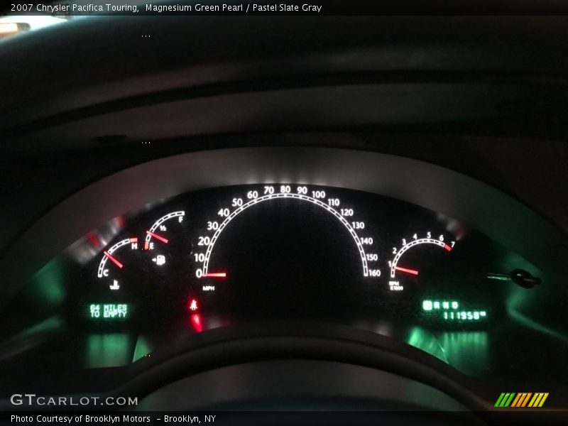 Magnesium Green Pearl / Pastel Slate Gray 2007 Chrysler Pacifica Touring