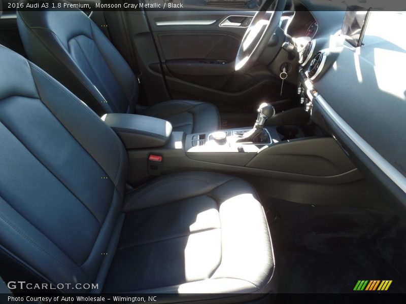 Monsoon Gray Metallic / Black 2016 Audi A3 1.8 Premium
