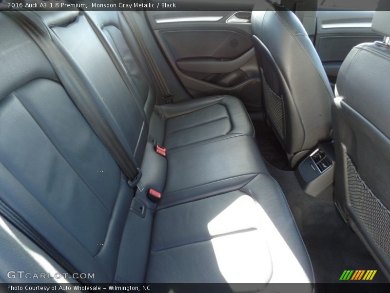 Monsoon Gray Metallic / Black 2016 Audi A3 1.8 Premium