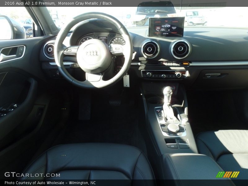 Monsoon Gray Metallic / Black 2016 Audi A3 1.8 Premium