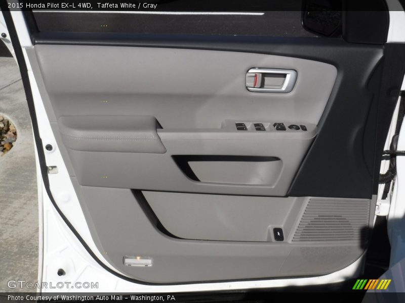 Taffeta White / Gray 2015 Honda Pilot EX-L 4WD