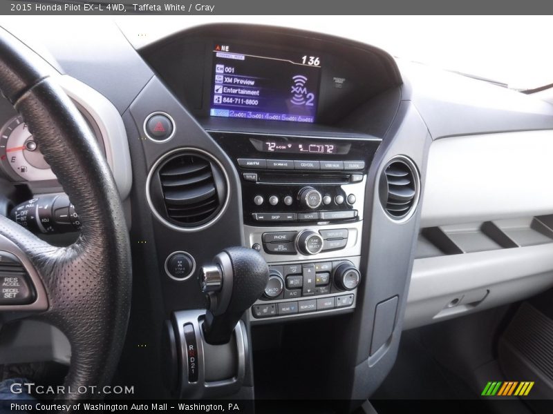 Taffeta White / Gray 2015 Honda Pilot EX-L 4WD