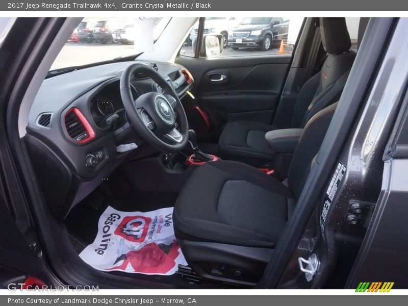 Granite Crystal Metallic / Black 2017 Jeep Renegade Trailhawk 4x4