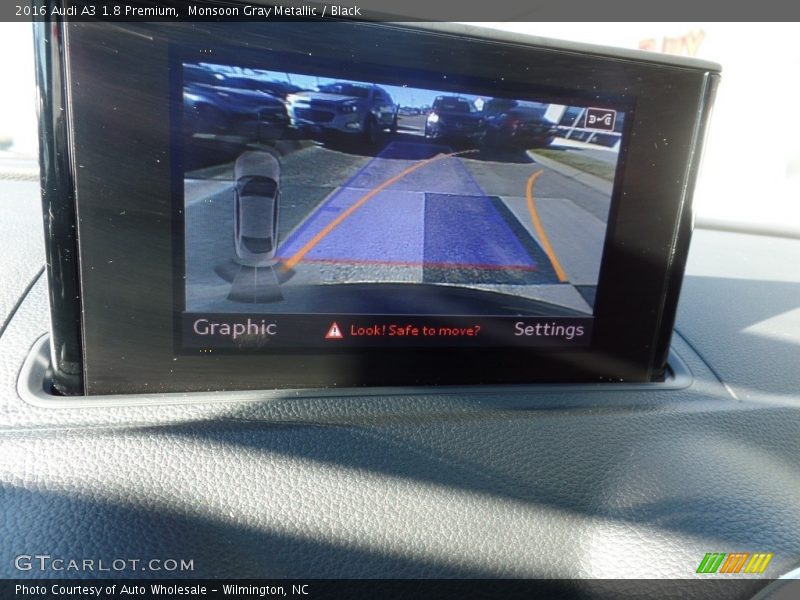 Monsoon Gray Metallic / Black 2016 Audi A3 1.8 Premium