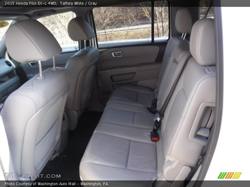 Taffeta White / Gray 2015 Honda Pilot EX-L 4WD