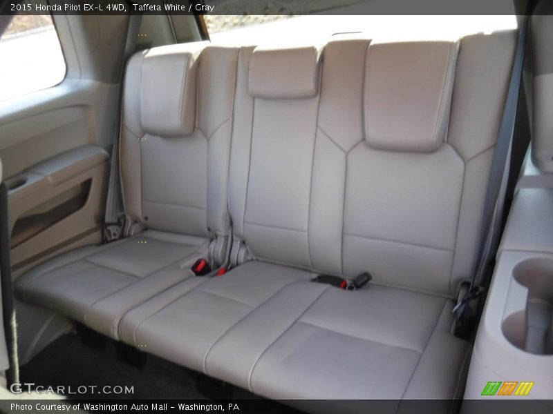 Taffeta White / Gray 2015 Honda Pilot EX-L 4WD