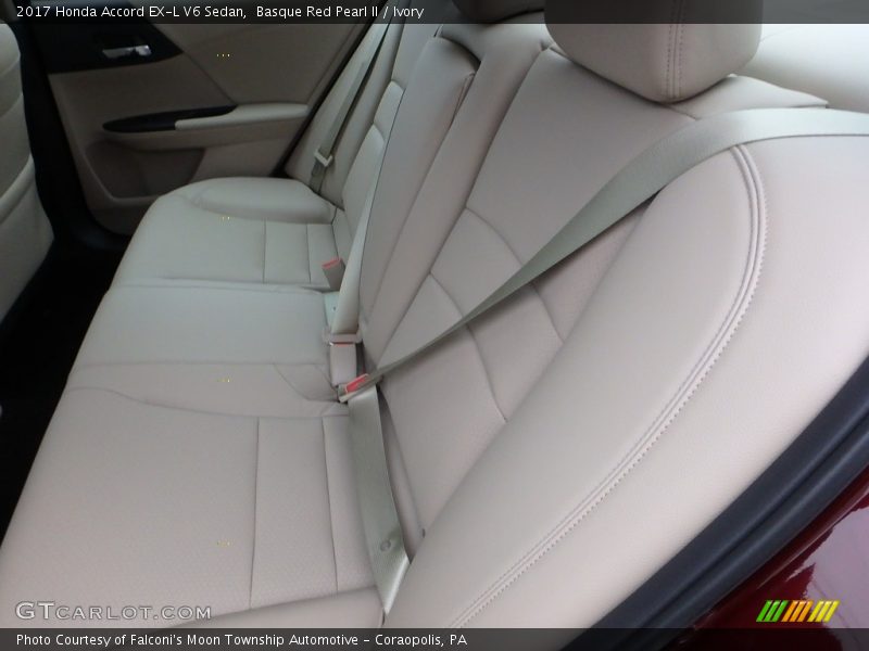 Basque Red Pearl II / Ivory 2017 Honda Accord EX-L V6 Sedan