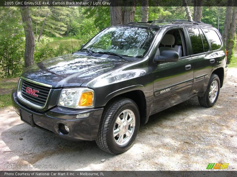 Carbon Black Metallic / Light Gray 2005 GMC Envoy SLE 4x4