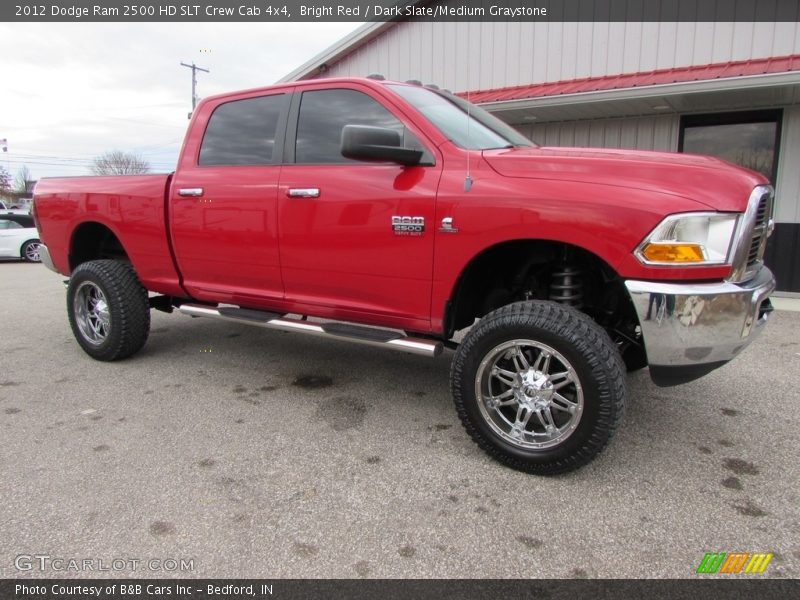 Bright Red / Dark Slate/Medium Graystone 2012 Dodge Ram 2500 HD SLT Crew Cab 4x4