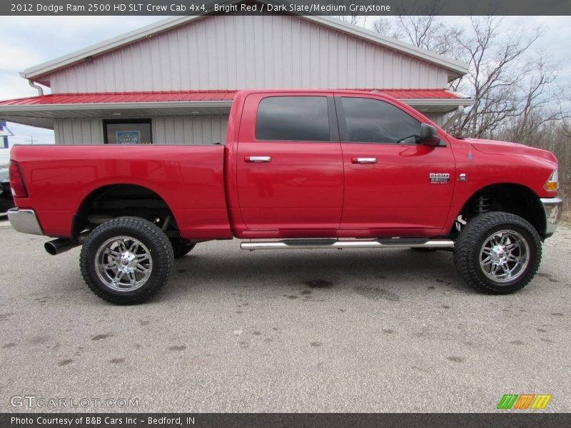 Bright Red / Dark Slate/Medium Graystone 2012 Dodge Ram 2500 HD SLT Crew Cab 4x4